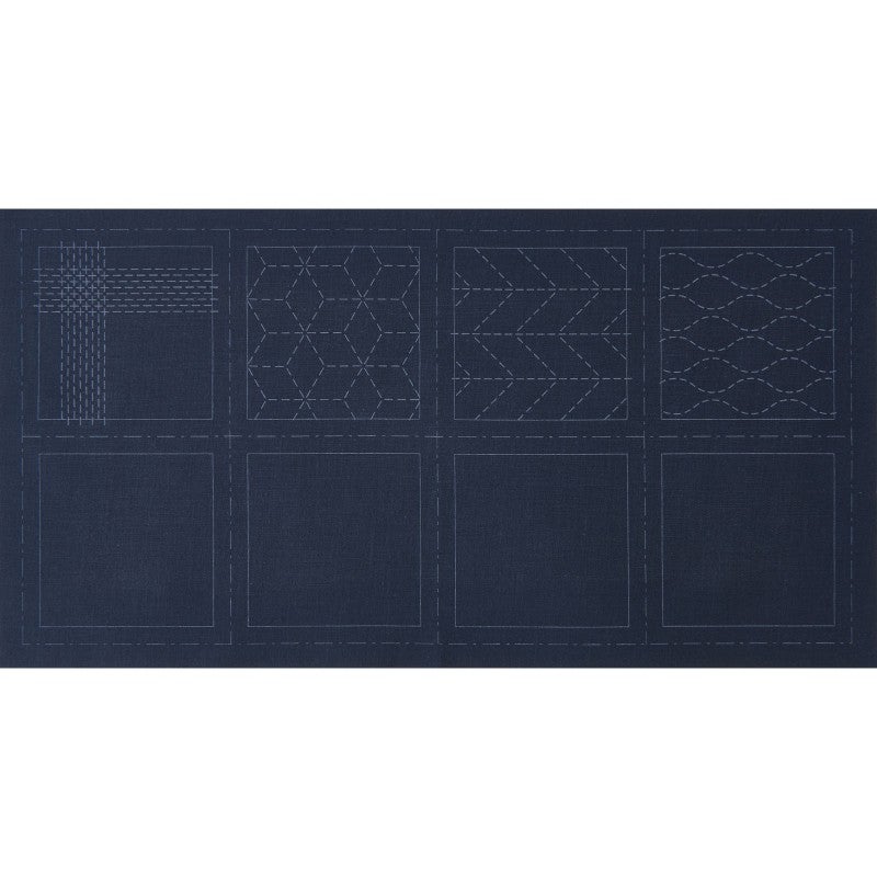 Pre-printed Sashiko Cloth — Hidamari, photo 2 of 3