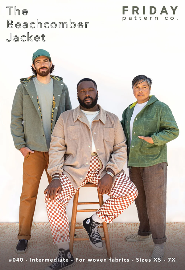 Beachcomber Jacket — Friday Pattern Co, photo 1 of 6