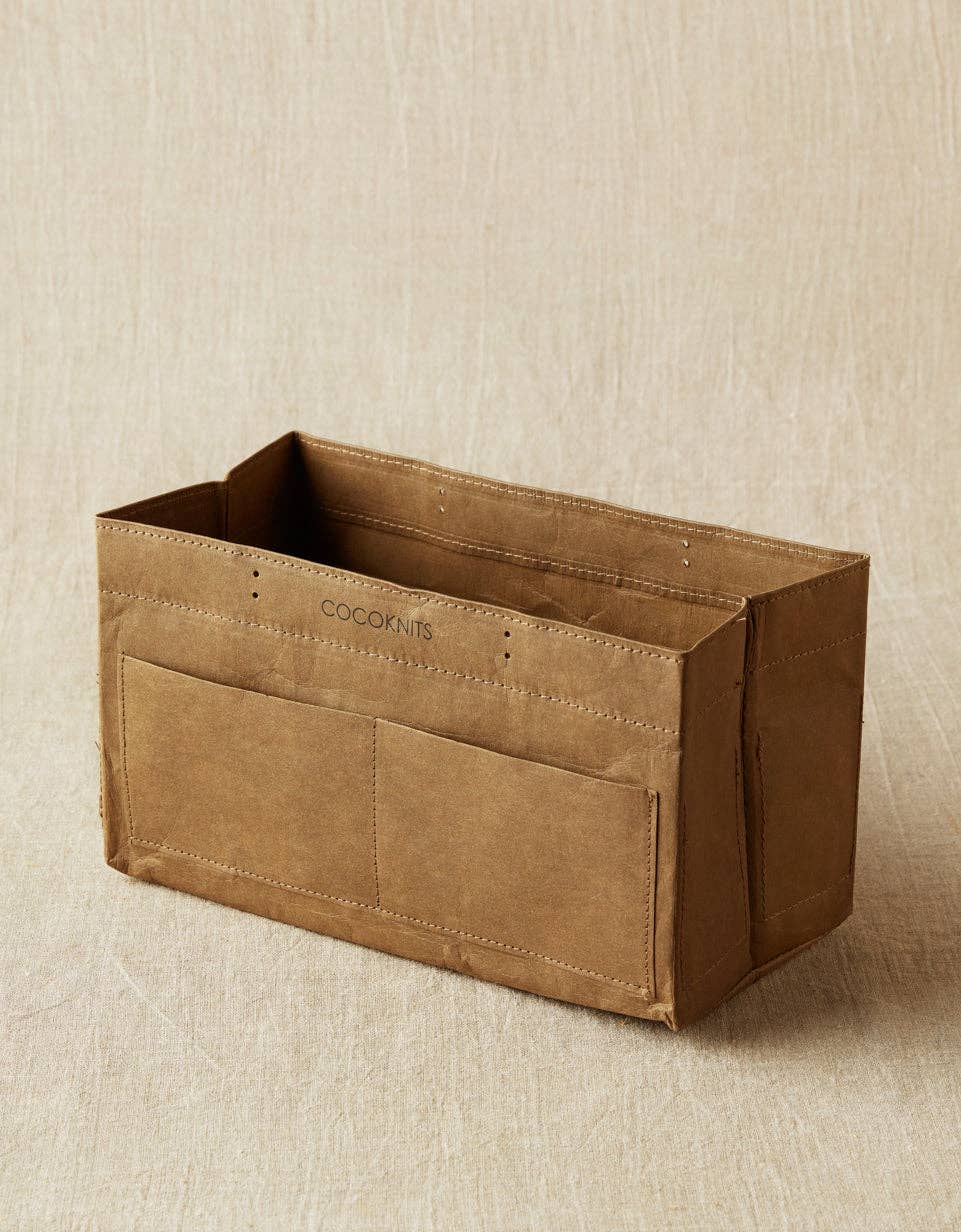 Kraft Caddy (Olive) — Cocoknits, photo 4 of 8