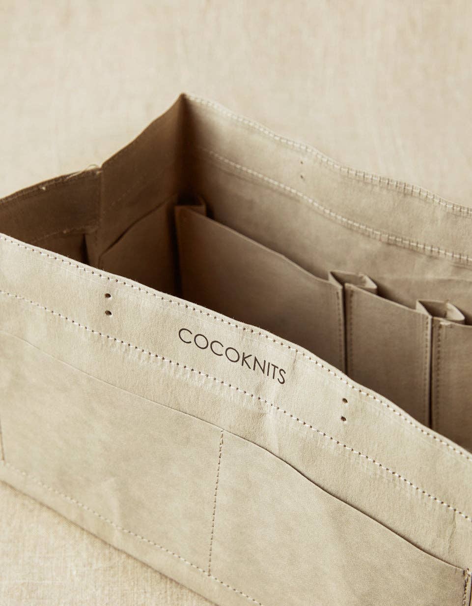 Kraft Caddy (Gray) — Cocoknits, photo 3 of 8