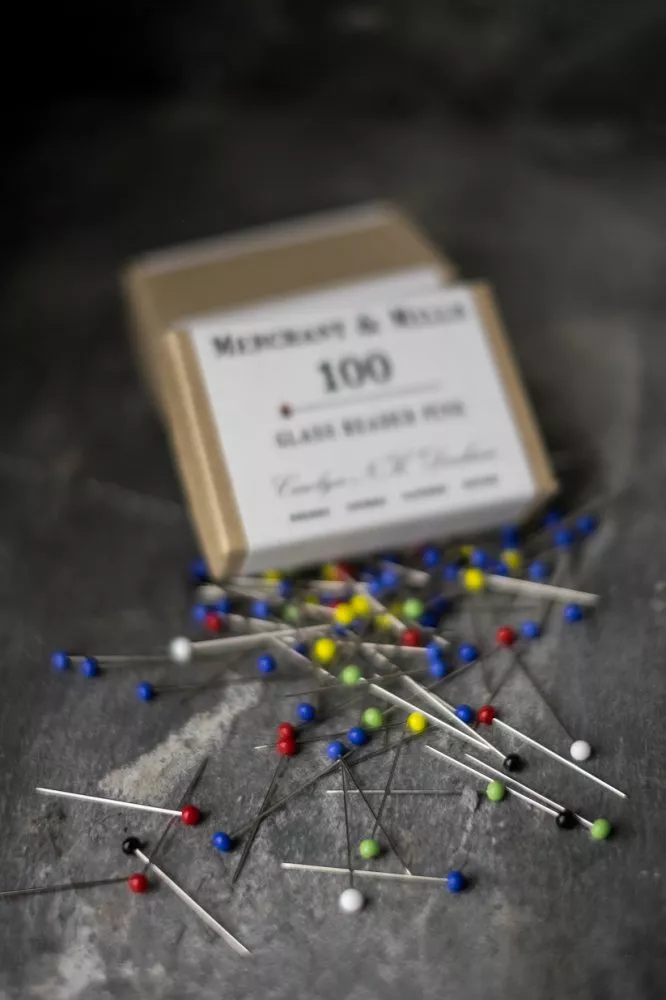 Glass Head Pins — Merchant and Mills, photo 1 of 2