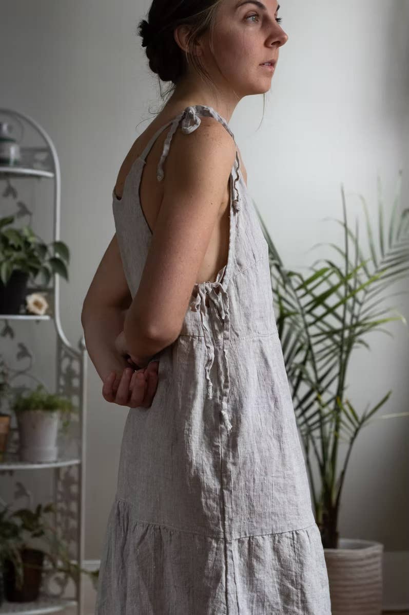 Gypsy Moth Dress — Charlie Darwin Textiles, photo 7 of 8