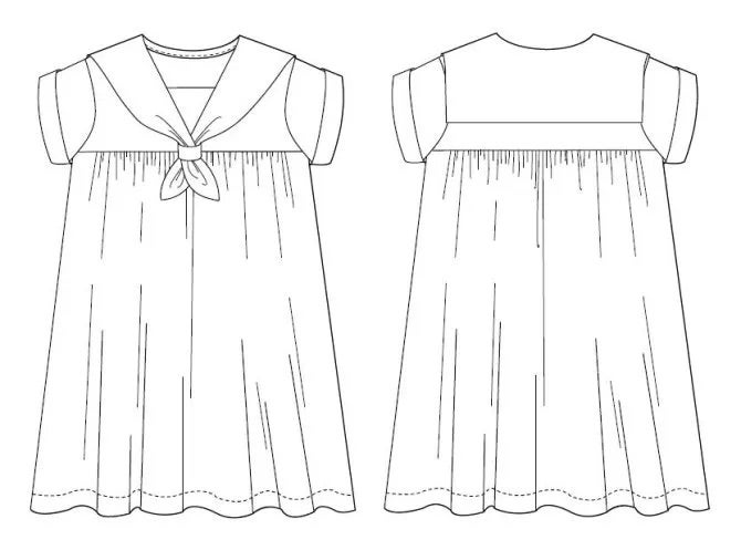 Skipper Dress (age 3-8yrs) — Merchant and Mills, photo 3 of 3