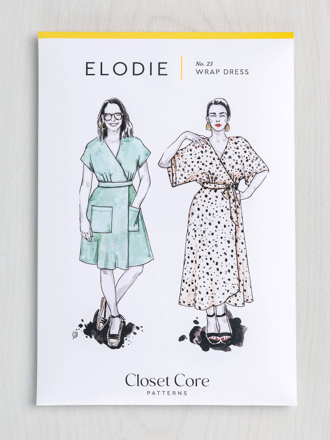 Elodie Wrap Dress — Closet Core Patterns, photo 1 of 8