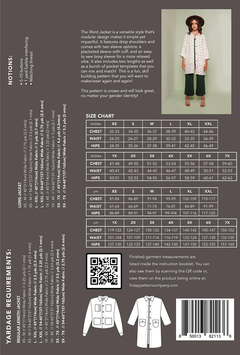 Ilford Jacket — Friday Pattern Co, photo 2 of 6