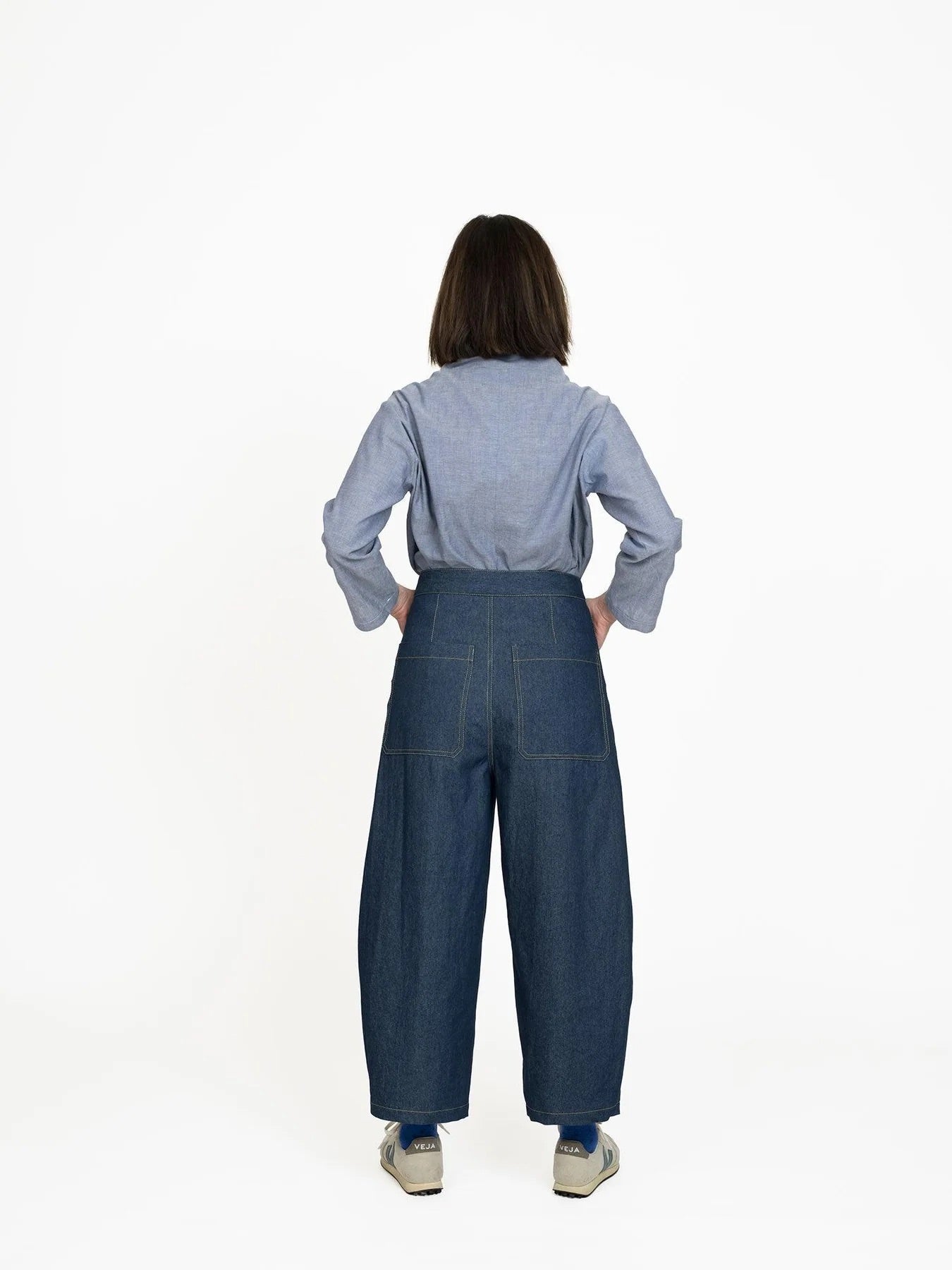Barrel Leg Trousers — The Assembly Line, photo 3 of 6