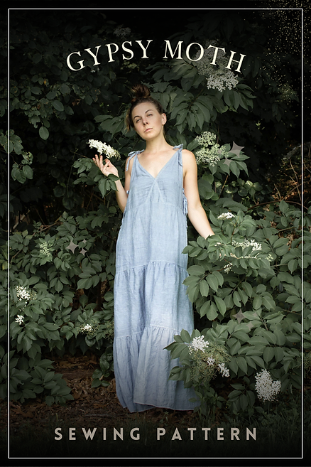 Gypsy Moth Dress — Charlie Darwin Textiles, photo 1 of 8
