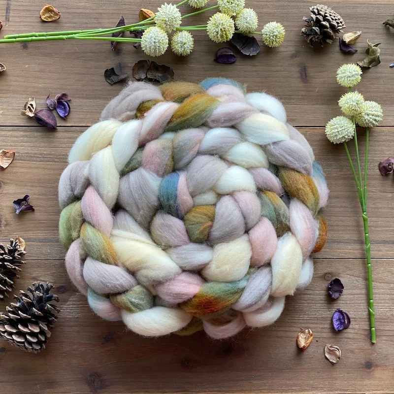 Targhee Wool Roving — 316 Dye Studio, photo 2 of 5