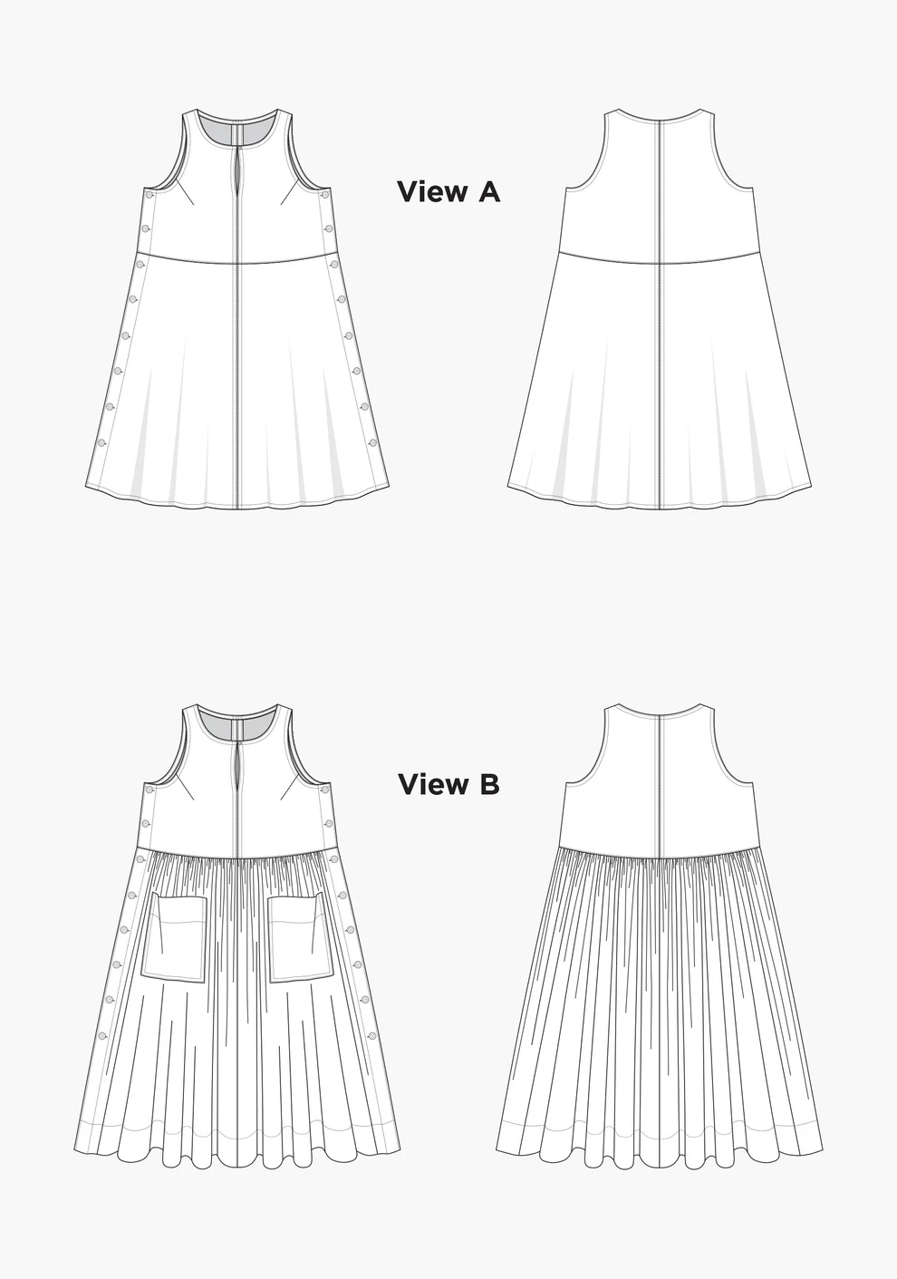 Austin Dress — Grainline Studio, photo 7 of 8
