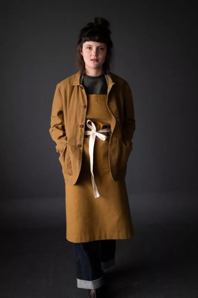 Flax / Cotton Dry Oilskin — Merchant and Mills, photo 3 of 3