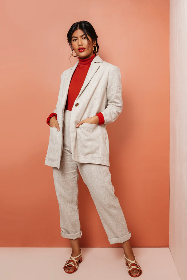 Heather Blazer — Friday Pattern Co, photo 3 of 6