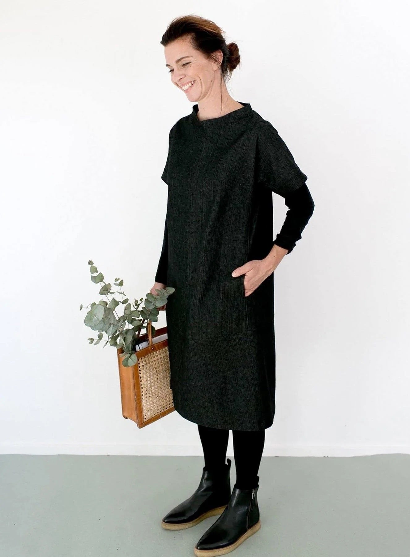 Cap Sleeve Dress — The Assembly Line, photo 1 of 4