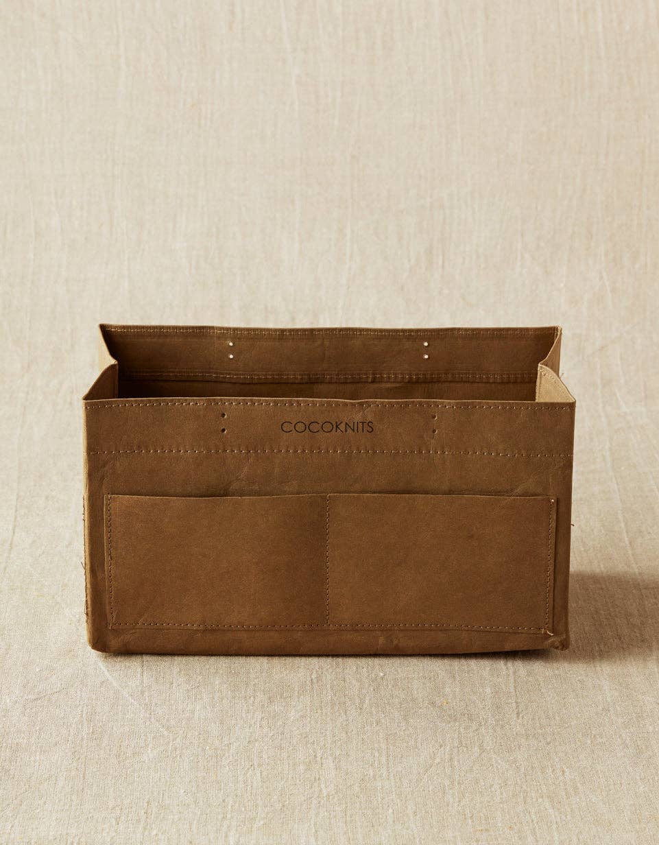 Kraft Caddy (Olive) — Cocoknits, photo 1 of 8