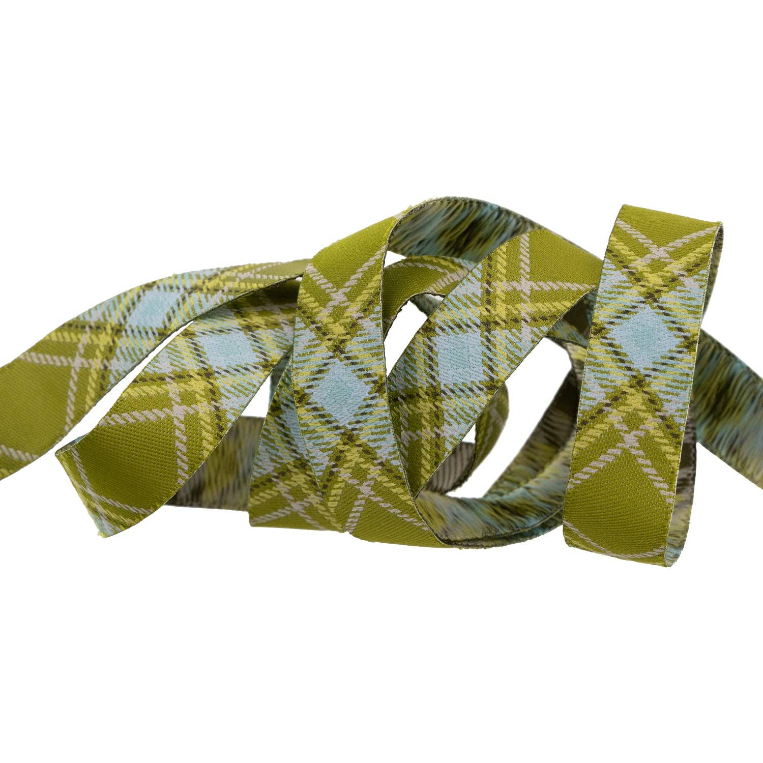 Fern Plaid Ribbon — Renaissance Ribbons, photo 1 of 3