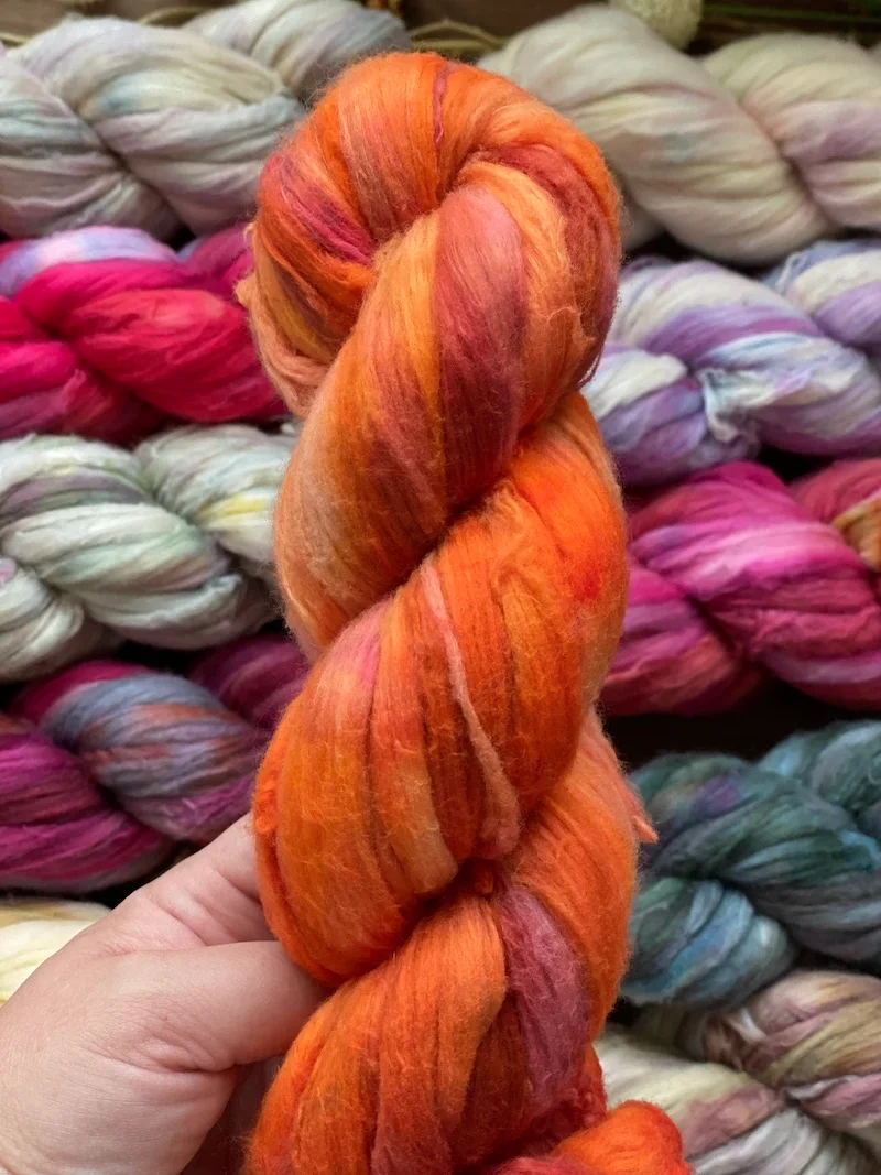 Easy Spin Cotton Roving — 316 Dye Studio, photo 4 of 5
