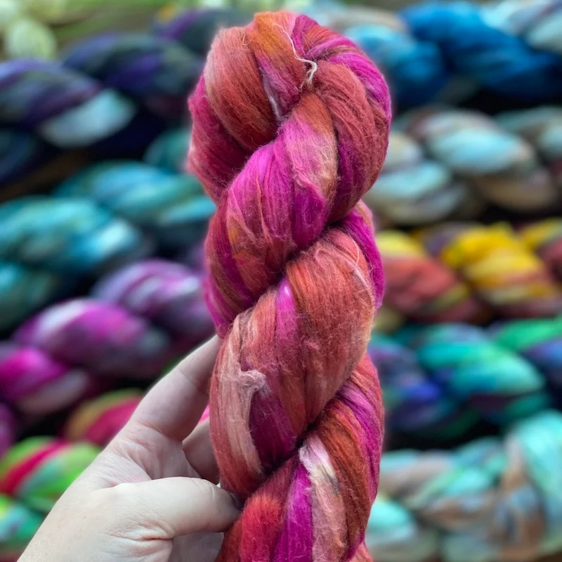 Easy Spin Cotton Roving — 316 Dye Studio, photo 3 of 5