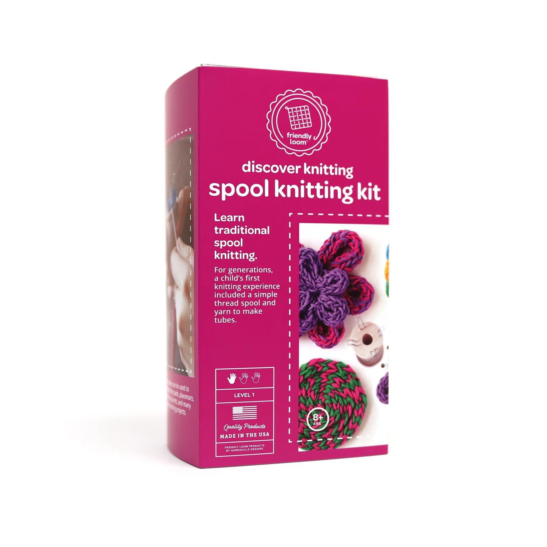 Traditional Spool Knitting Kit — Friendly Loom, photo 1 of 3