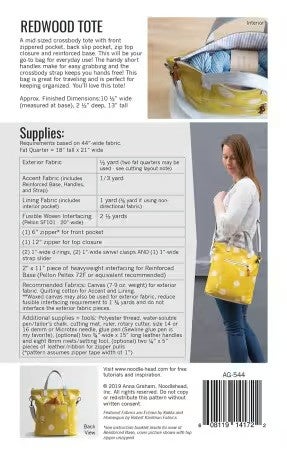 Redwood Tote — Noodlehead, photo 2 of 2