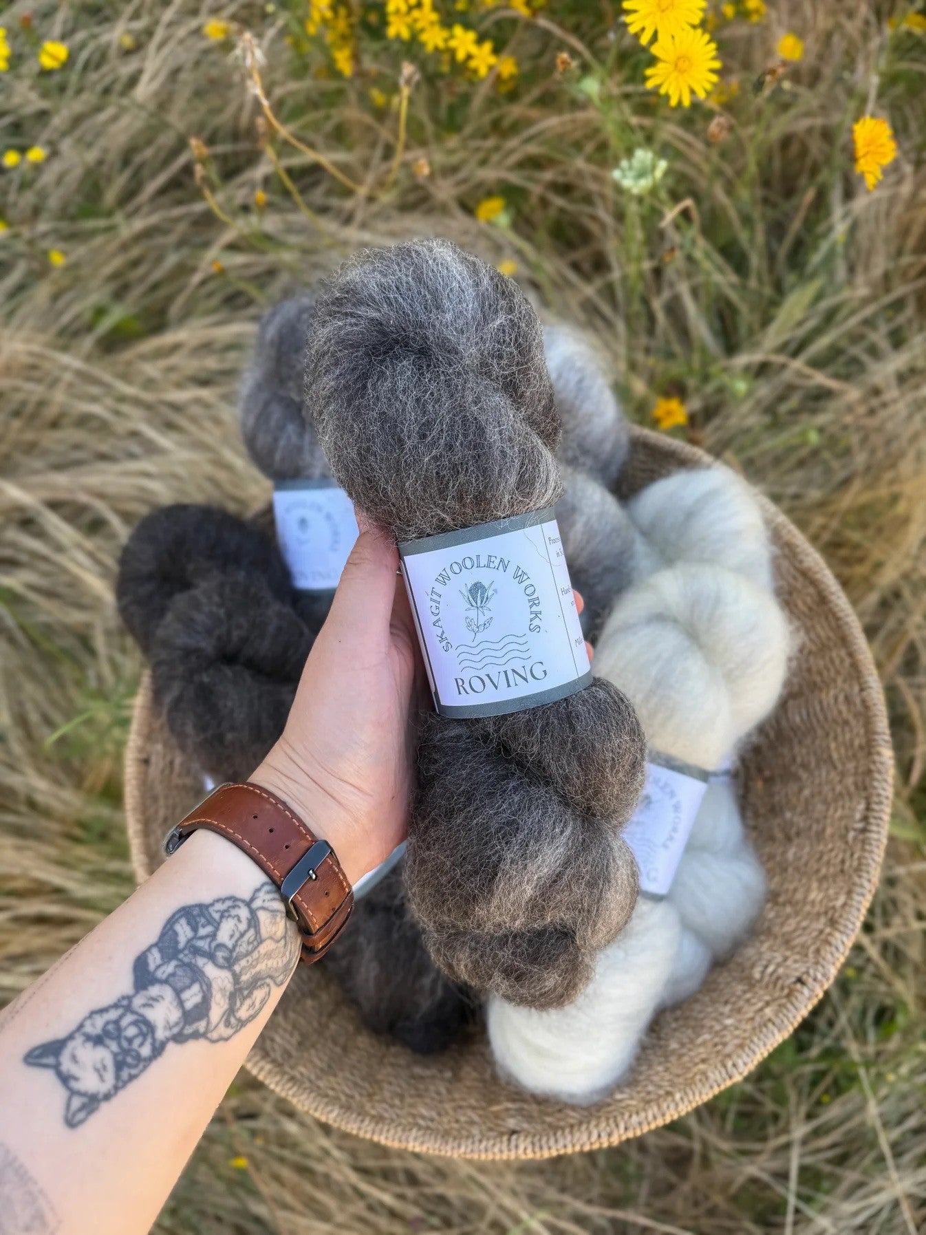 Wool Roving — Skagit Woolen Works, photo 3 of 8