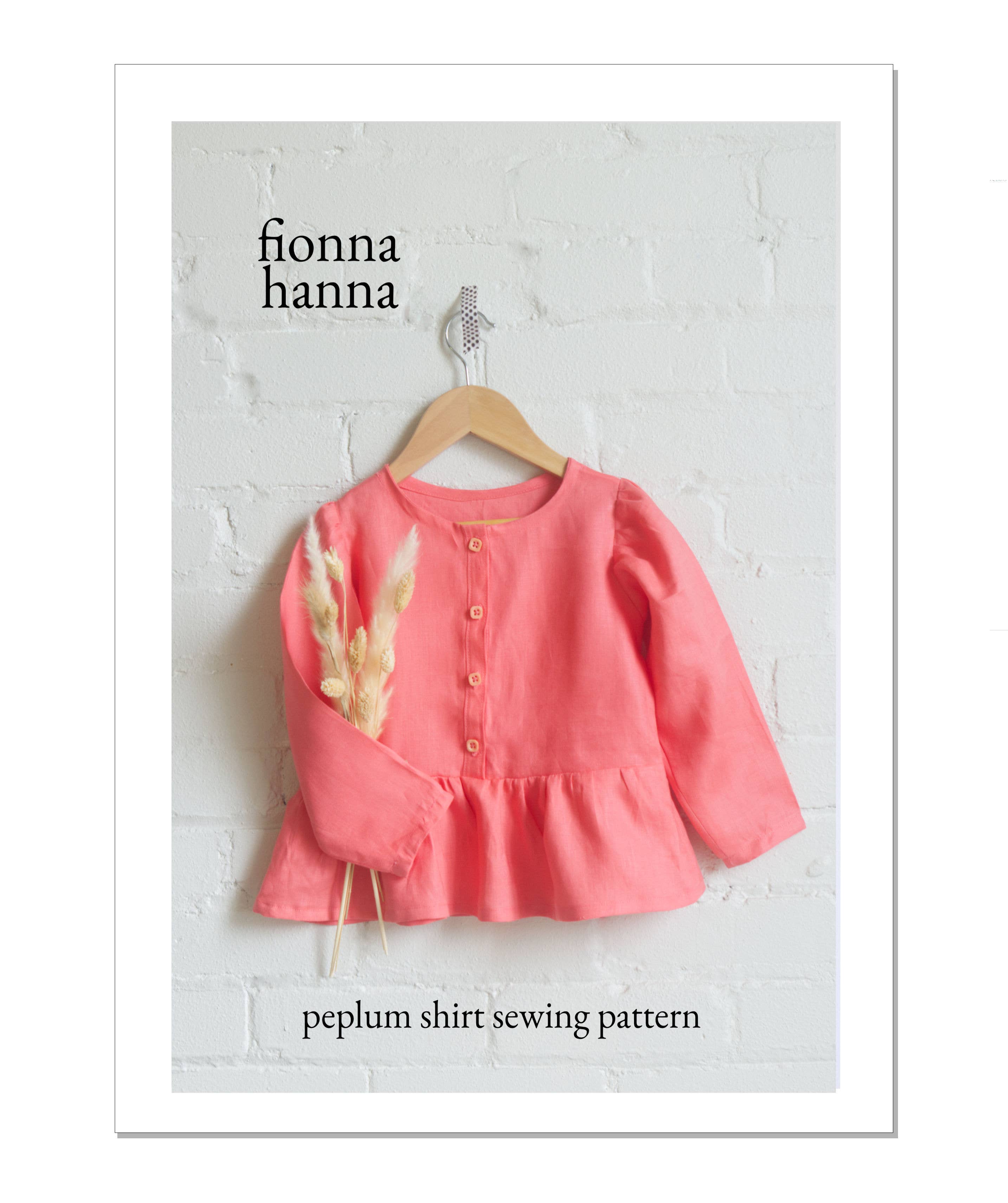 Peplum Shirt — Fionna Hanna, photo 1 of 5