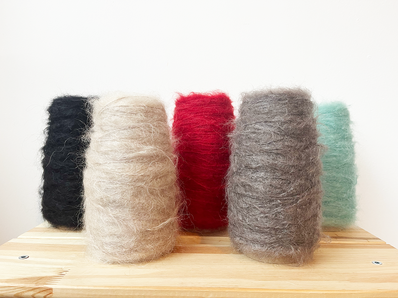 Victorian Brushed Mohair Yarn — Maurice Brassard, photo 1 of 8