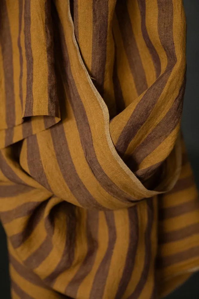 Hazel Stripe Linen — Merchant and Mills, photo 3 of 3