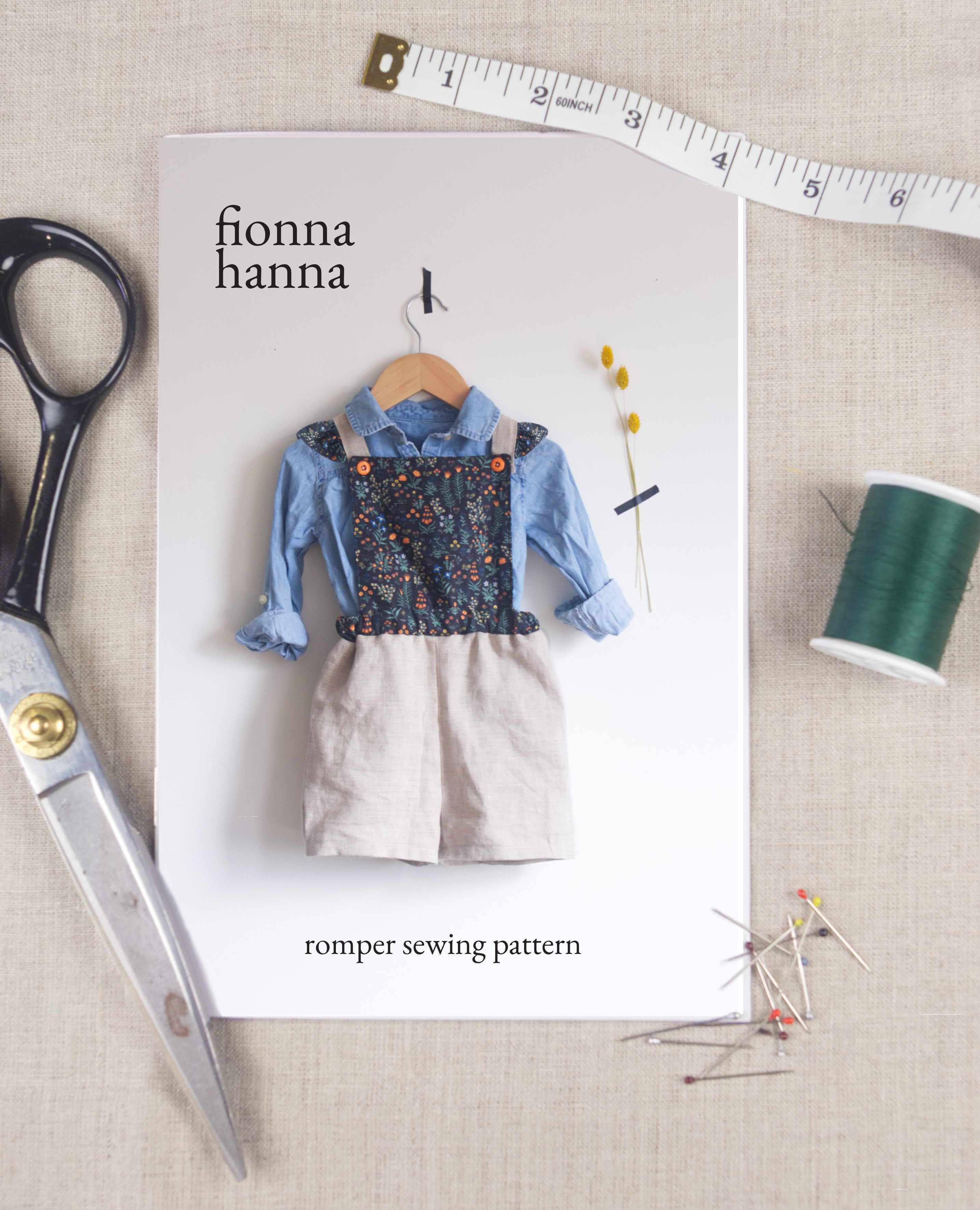 Ruffle Romper — Fionna Hanna, photo 2 of 6