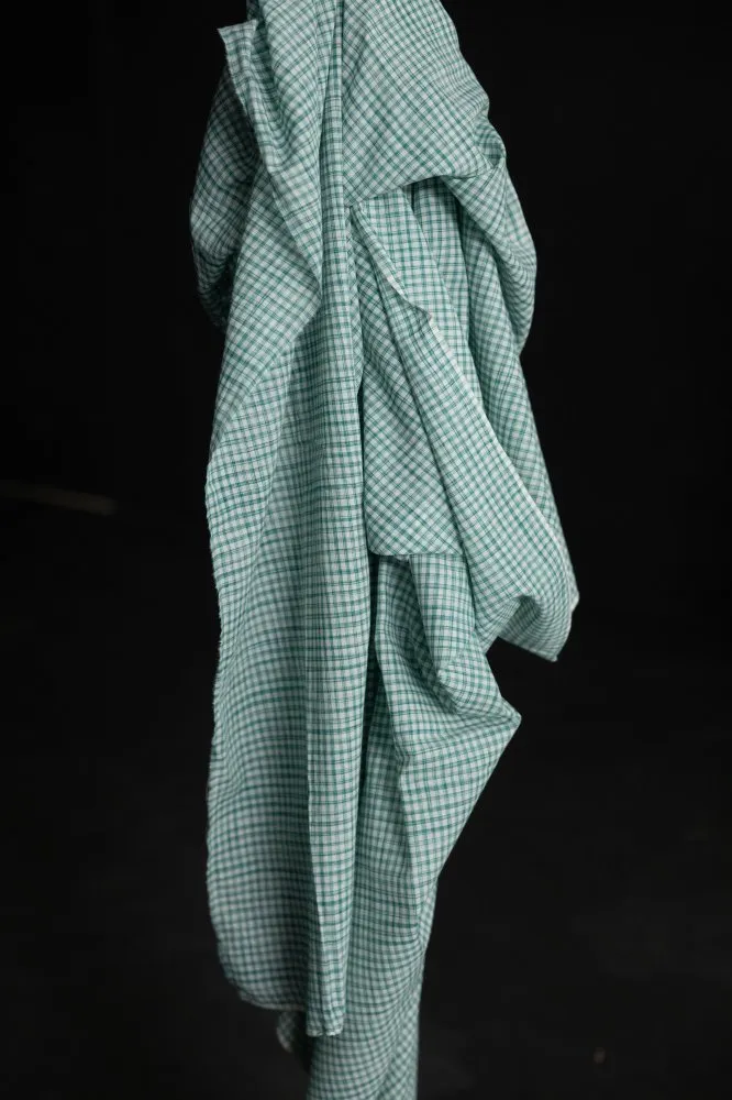 Marley Green Check Cotton — Merchant and Mills, photo 1 of 3