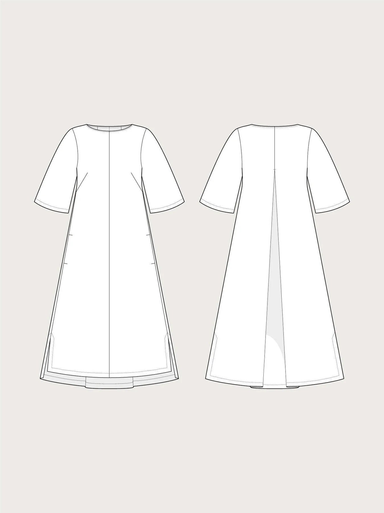 Box Pleat Dress — The Assembly Line, photo 5 of 5