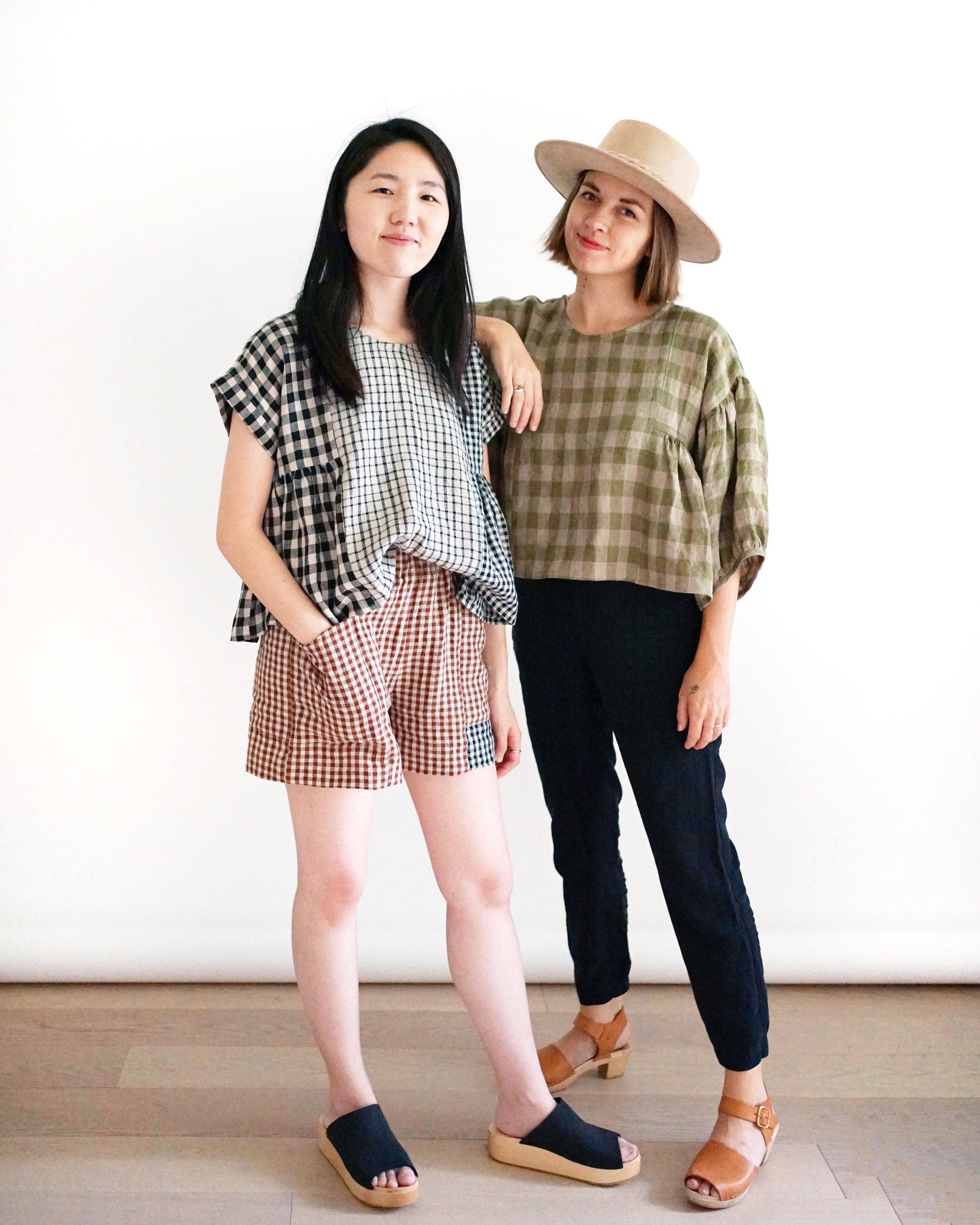 Collage Gather Top Printed Sewing Pattern, photo 6 of 8