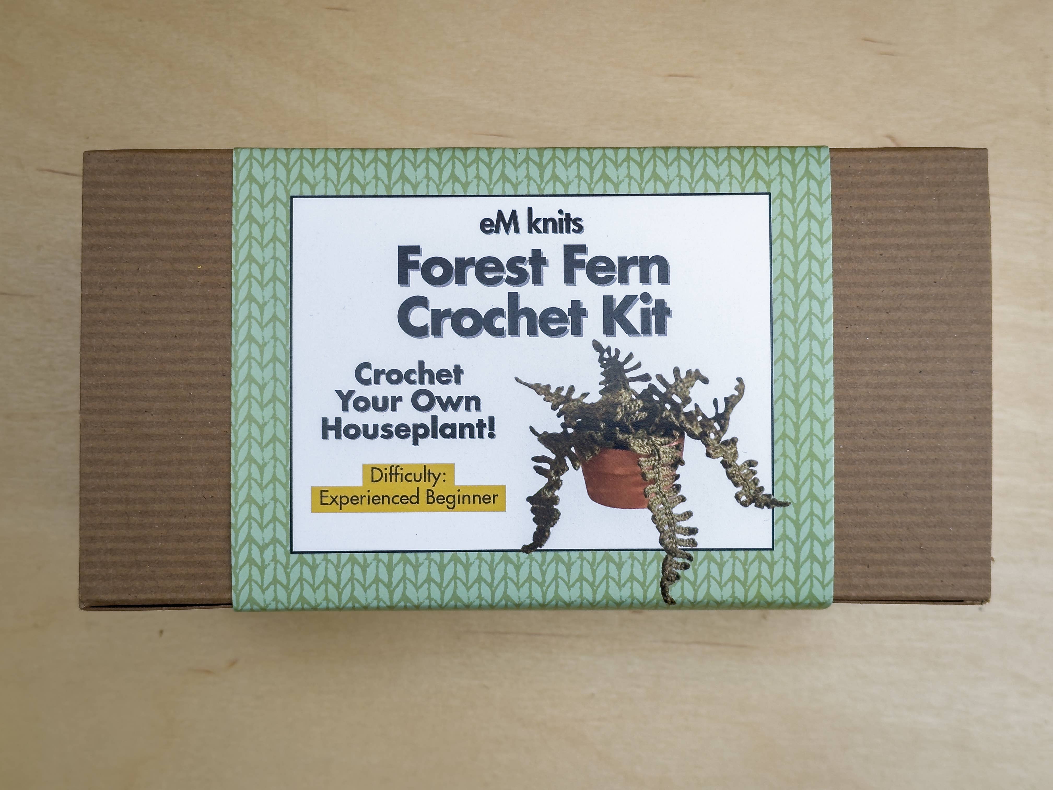 Forest Fern Crochet Kit, photo 2 of 3