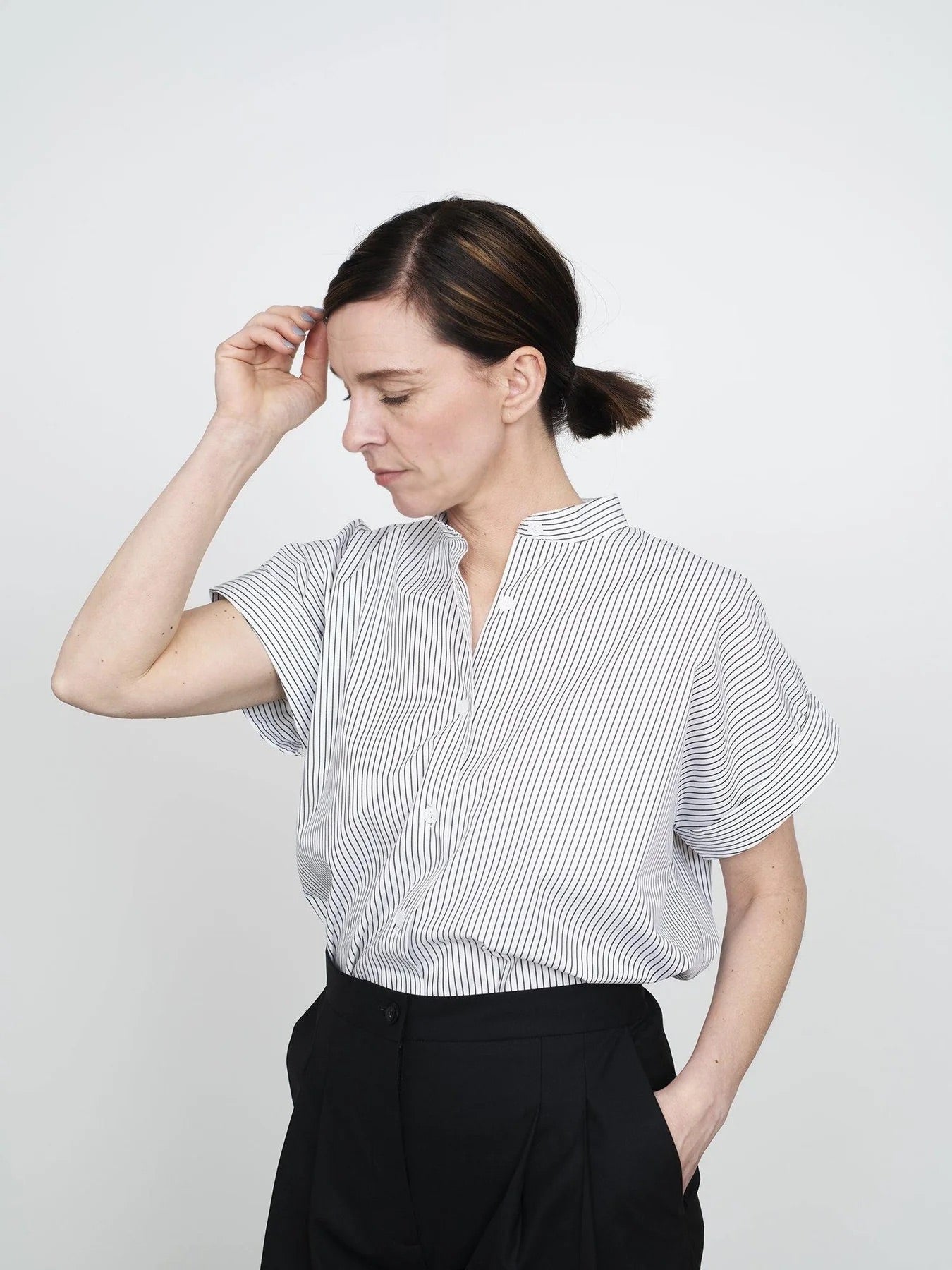 Cap Sleeve Shirt — The Assembly Line, photo 4 of 5