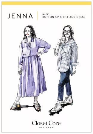 Jenna Shirt & Dress — Closet Core Patterns, photo 1 of 8