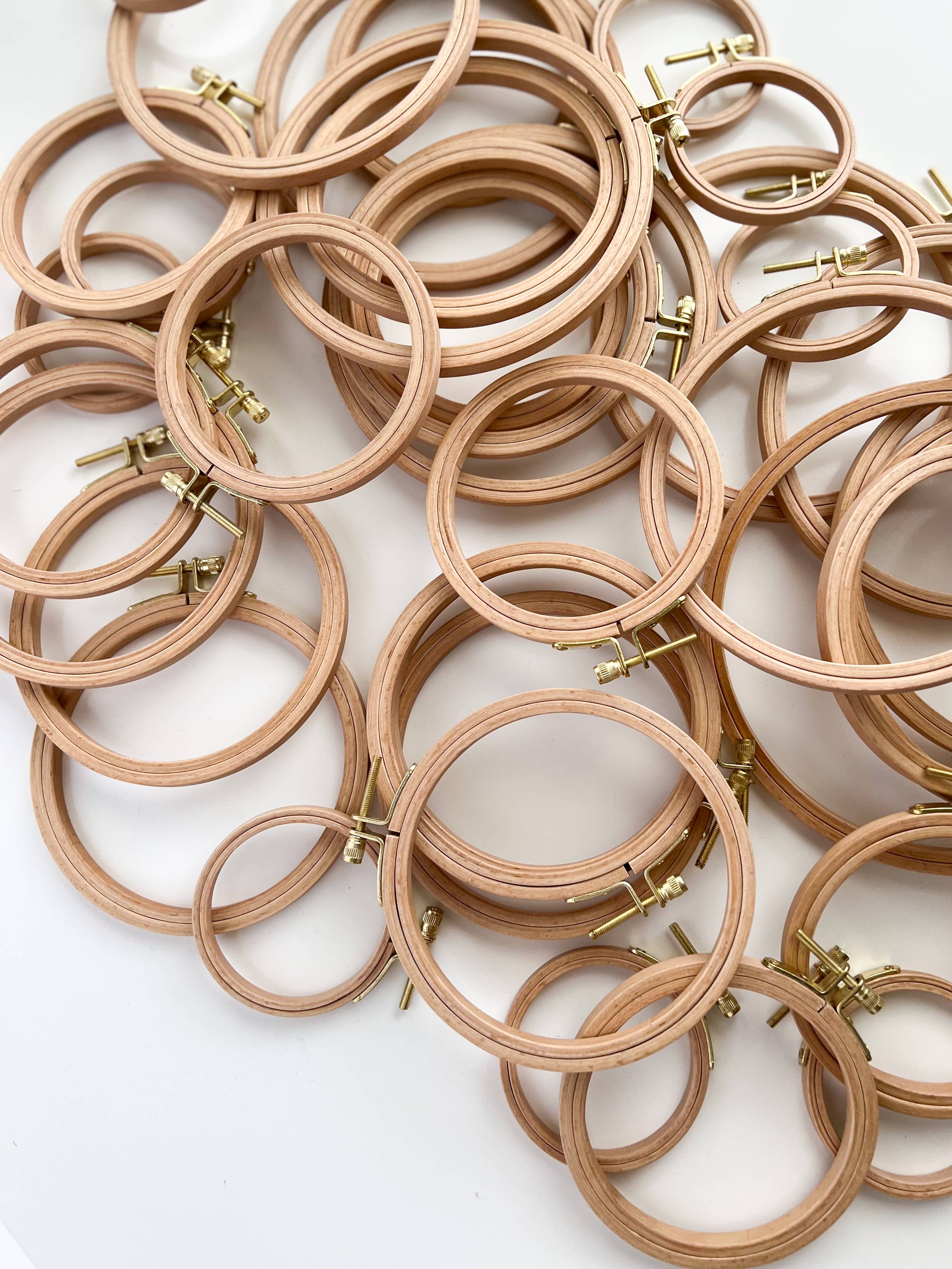 Bamboo embroidery hoop, photo 7 of 8