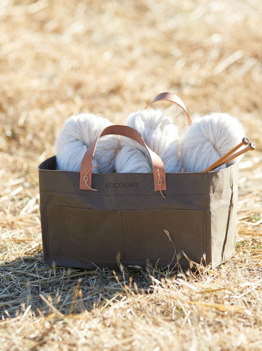 Kraft Caddy (Gray) — Cocoknits, photo 4 of 8