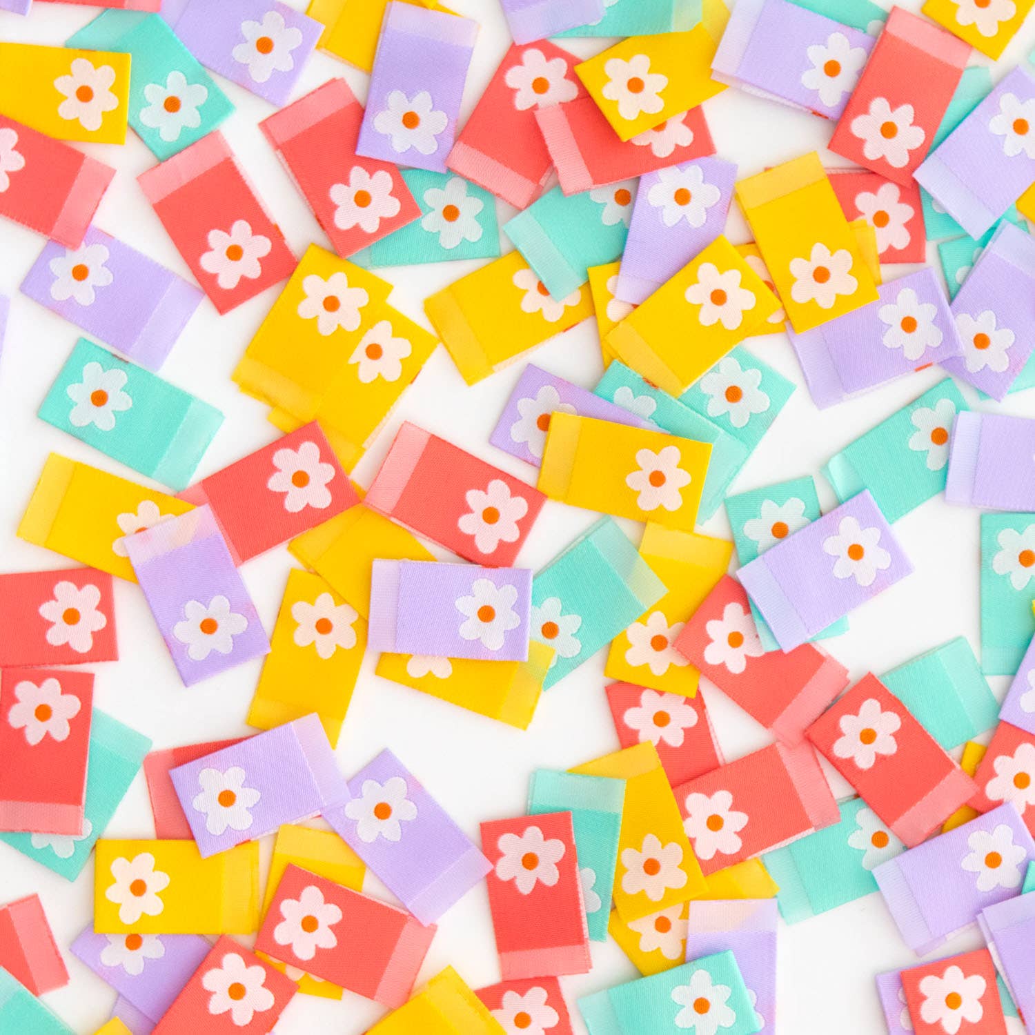 Daisy Tag woven labels — Sarah Hearts, photo 3 of 3