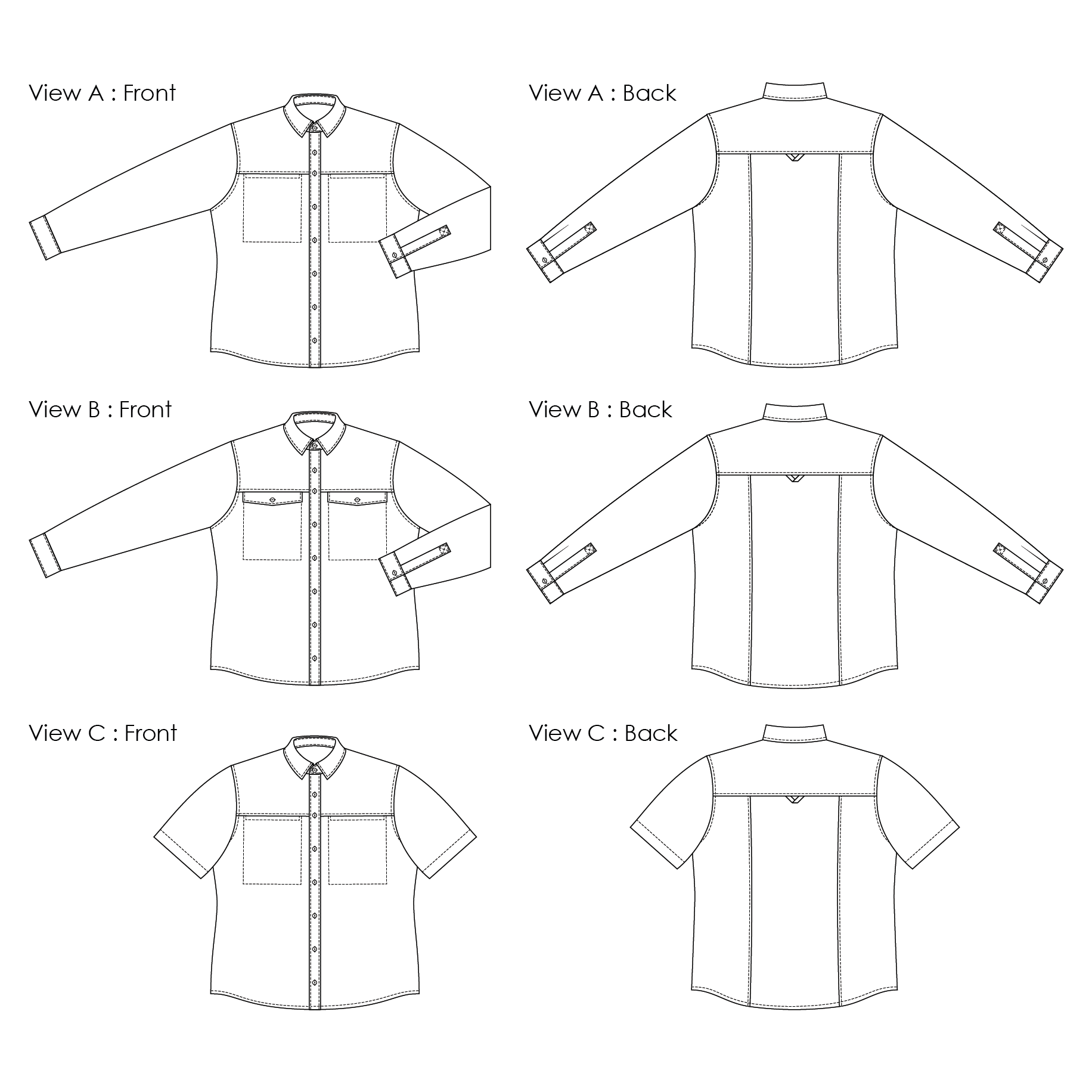 Sanders Button Up — Elbe Textiles, photo 8 of 8