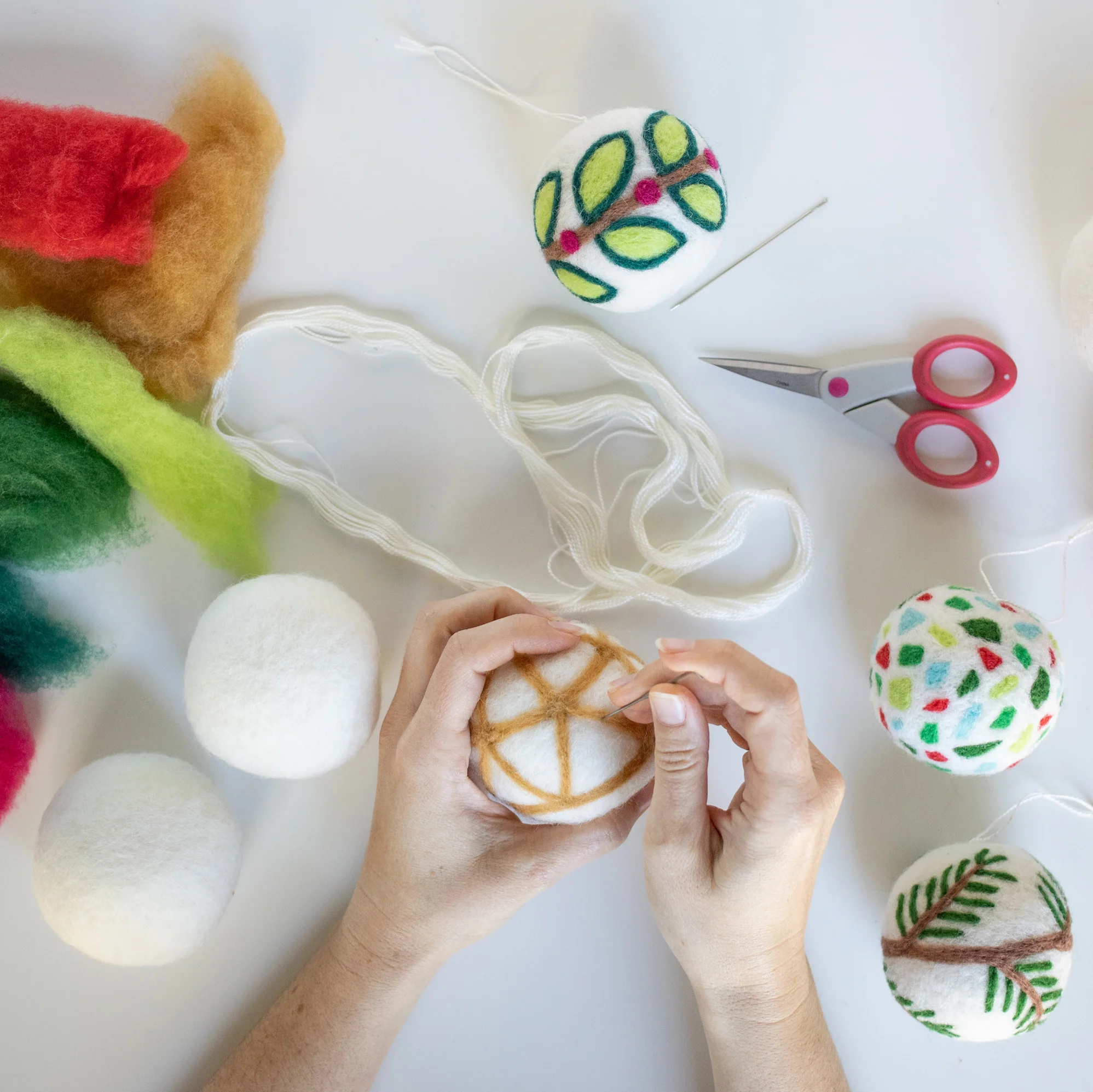 Felted Ornament Blanks, photo 2 of 3