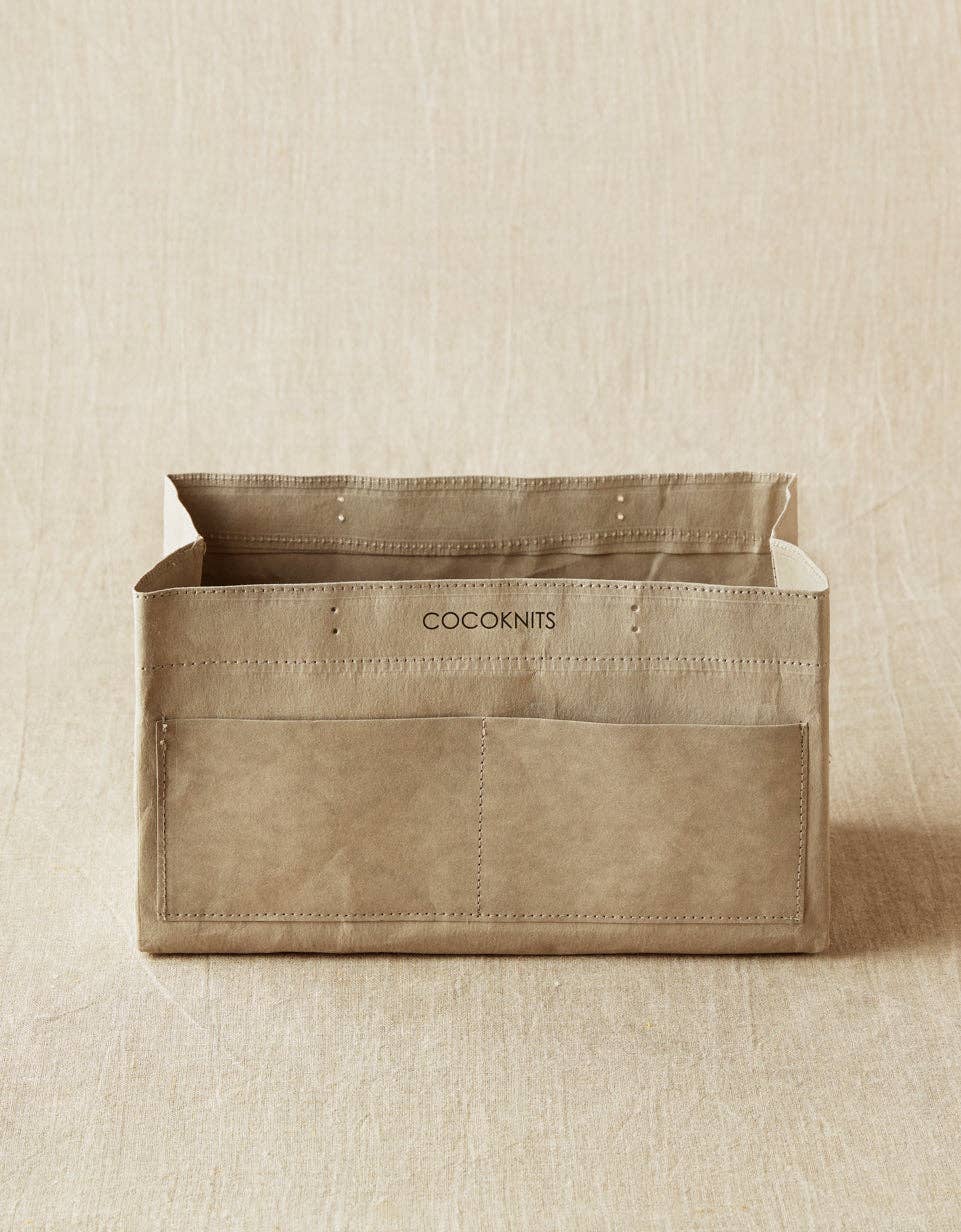 Kraft Caddy (Gray) — Cocoknits, photo 1 of 8