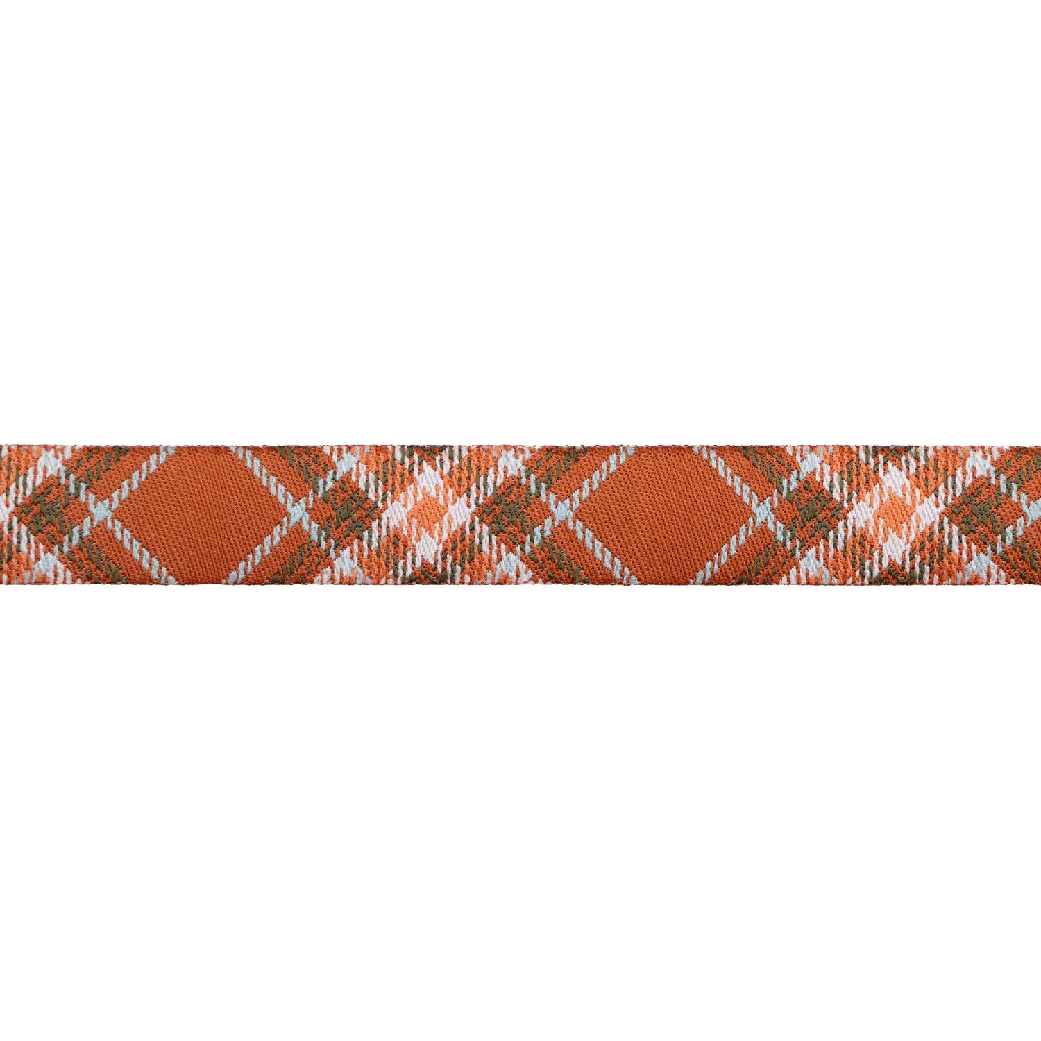 Rust Plaid Ribbon - Renaissance Ribbons, photo 3 of 3
