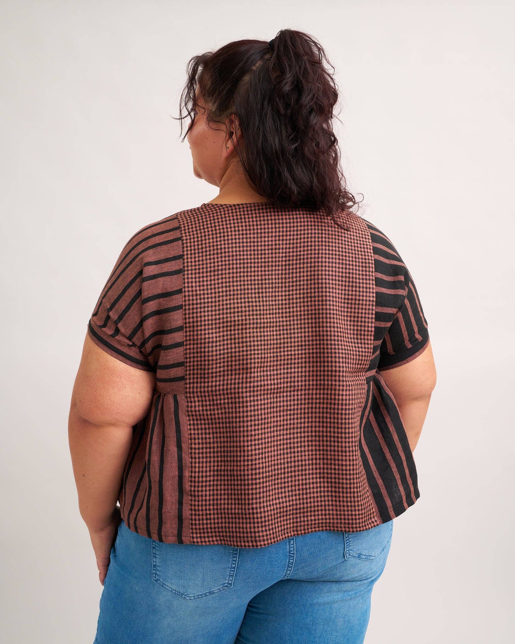Collage Gather Top Printed Sewing Pattern, photo 8 of 8