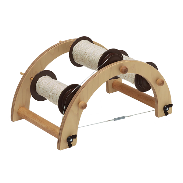 Tensioned Lazy Kate — Schacht