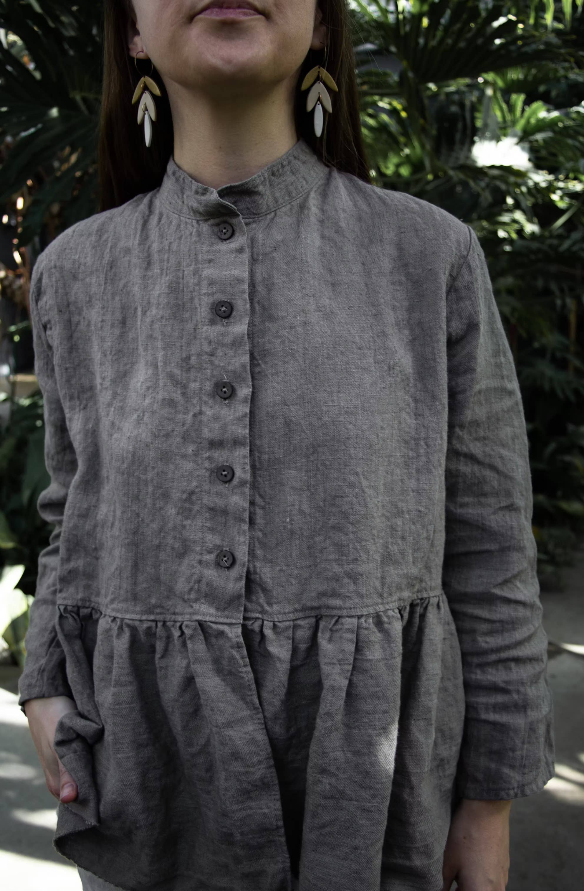 Canary Shirt — Charlie Darwin Textiles, photo 8 of 8