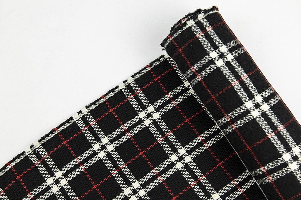 REMNANT: Plaid Italian Wool
