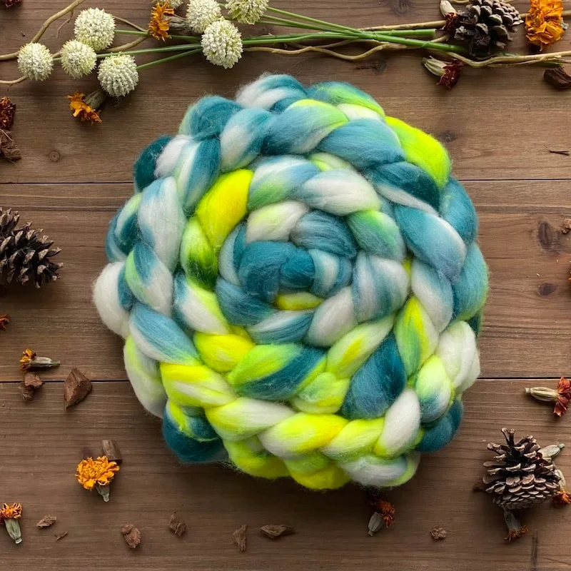 Targhee Wool Roving — 316 Dye Studio, photo 3 of 5