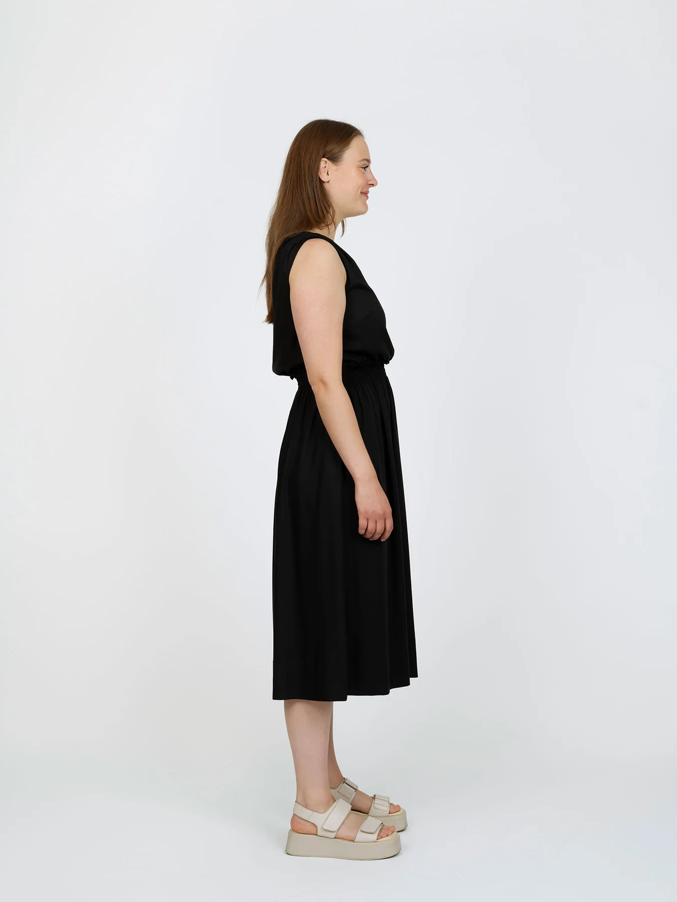 Smocked Dress — The Assembly Line, photo 3 of 6