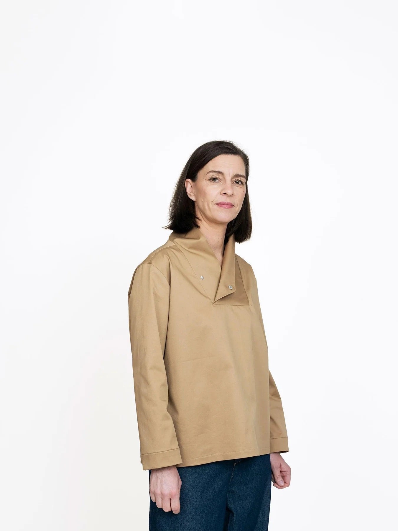 Wrap Collar Shirt — The Assembly Line, photo 1 of 6