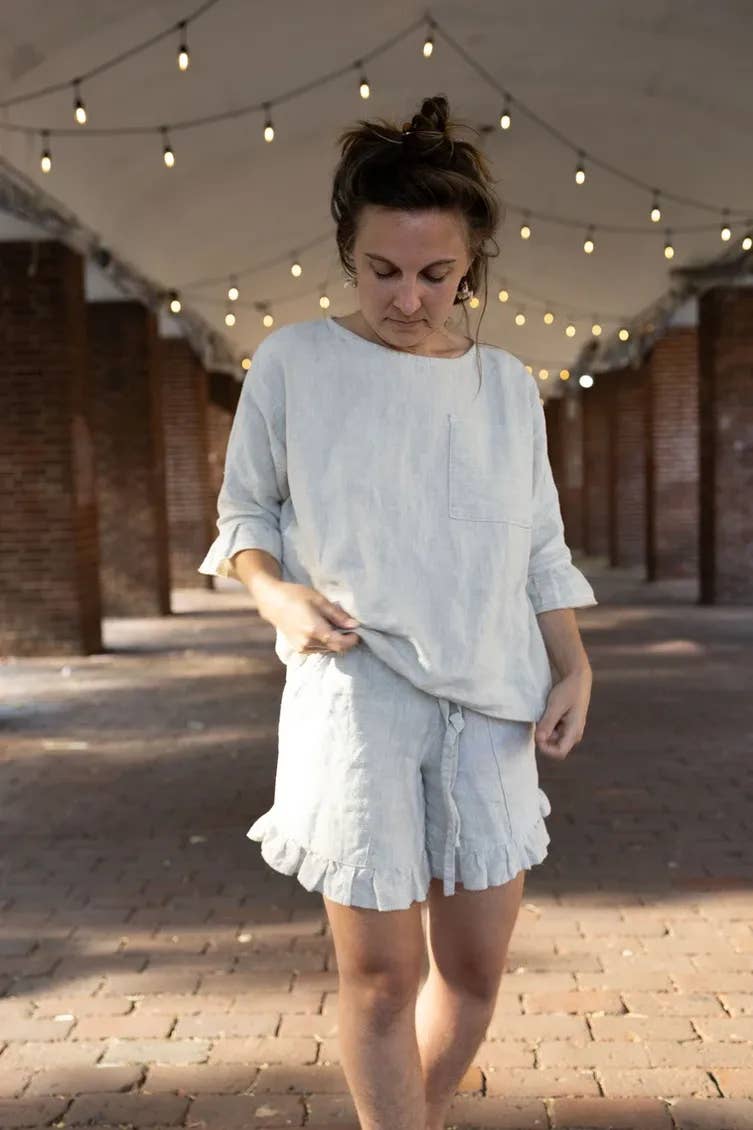 Saltwater Shirt — Charlie Darwin Textiles, photo 7 of 8