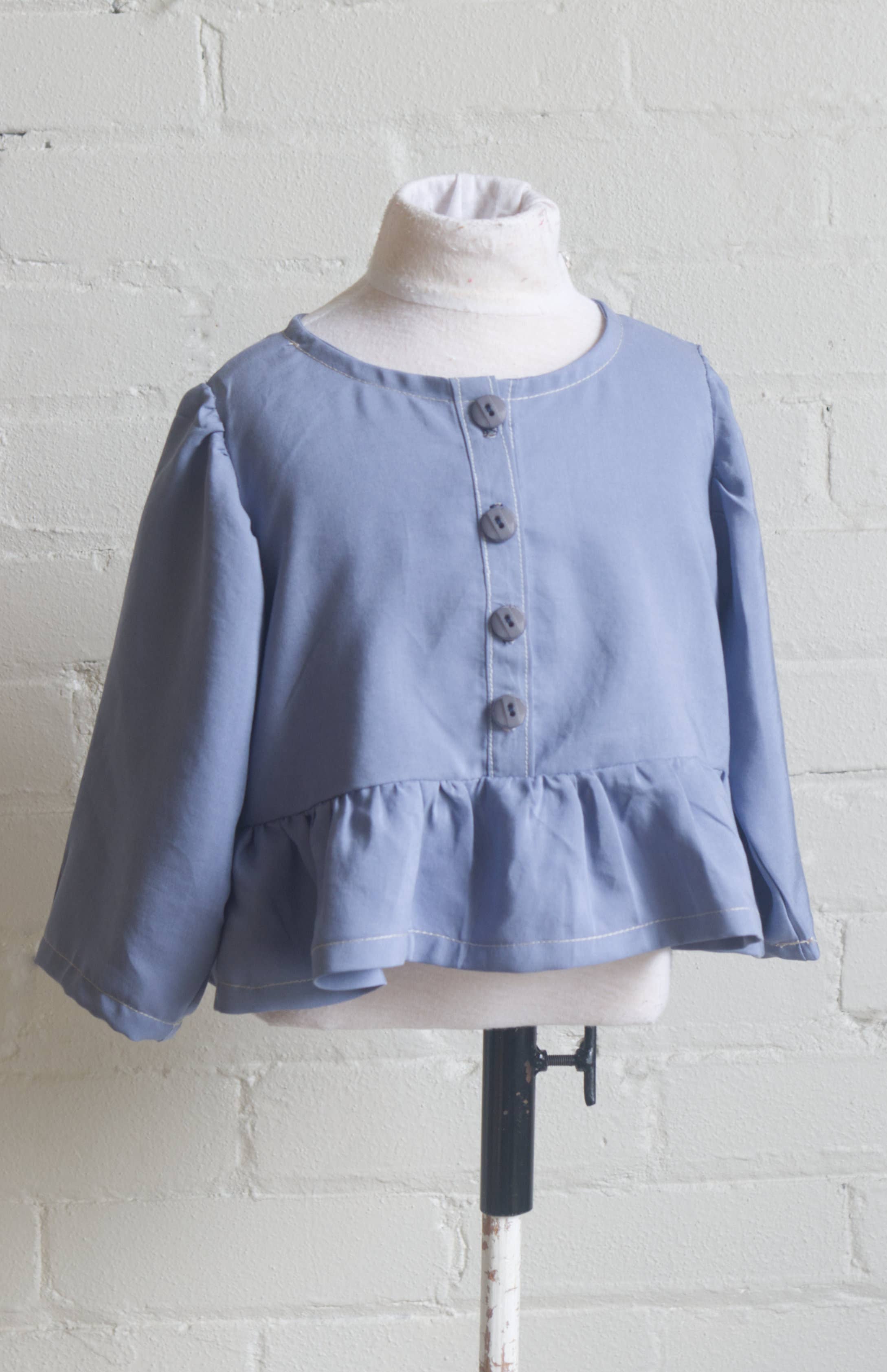 Peplum Shirt — Fionna Hanna, photo 3 of 5