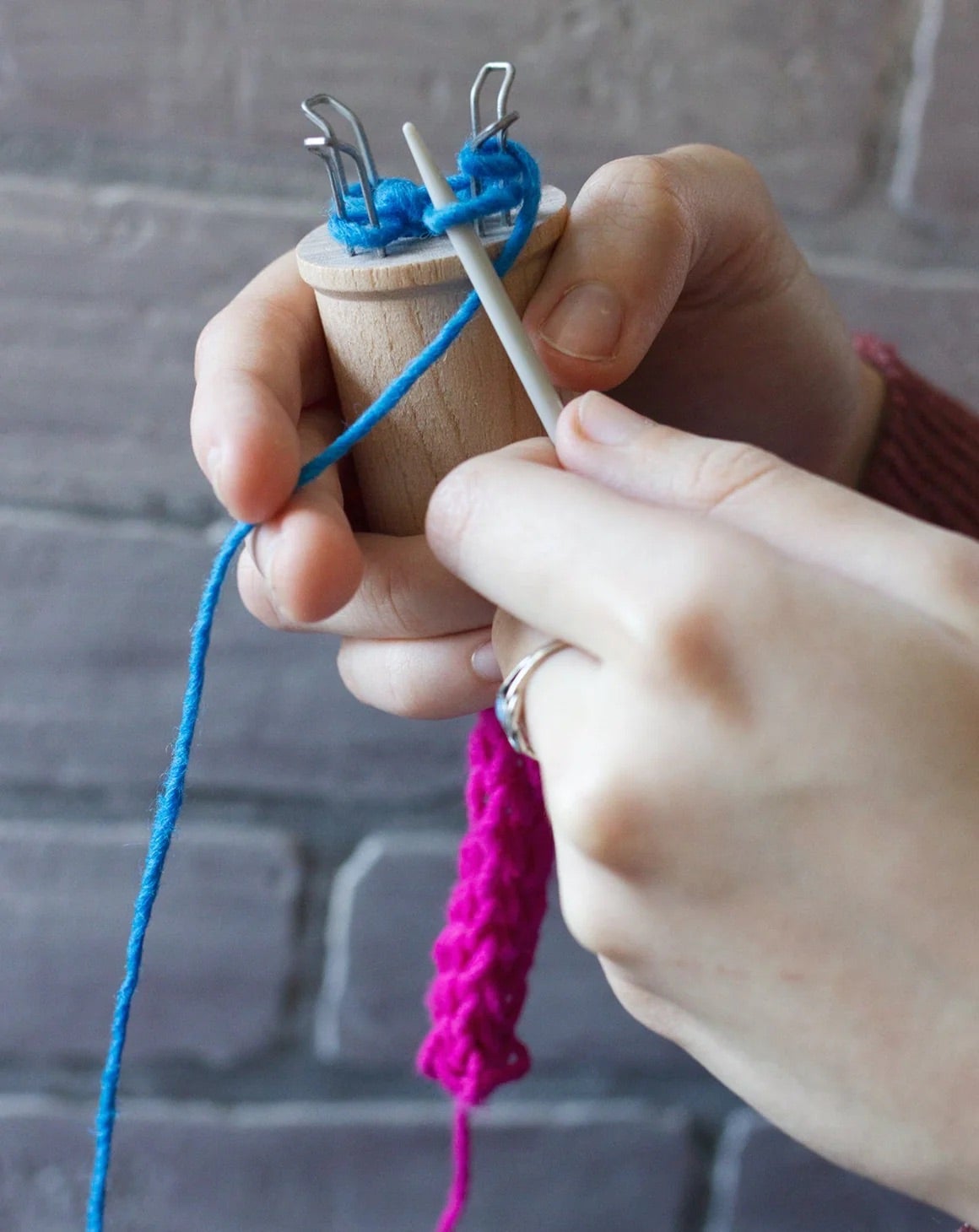 Traditional Spool Knitting Kit — Friendly Loom, photo 3 of 3